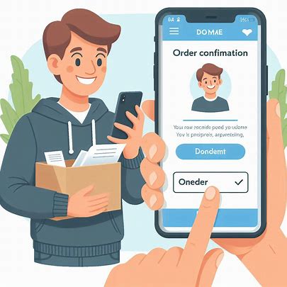 timely order confirmation email